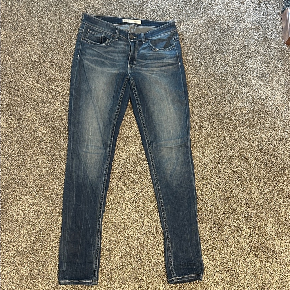 BKE Dark Blue Skinny Jeans